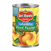 Del Monte Peaches Sliced Lite Yellow Cling In Extra Light Syrup Full-Size Picture